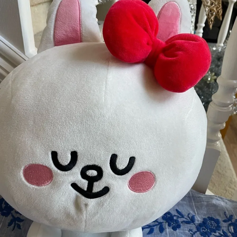 Lime Friends White Bunny Rabbit Plush Bunny!